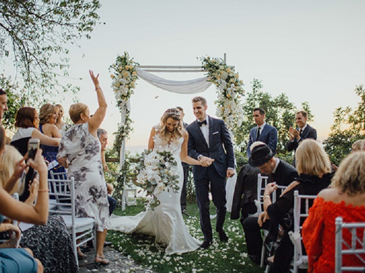 rustic intimate wedding