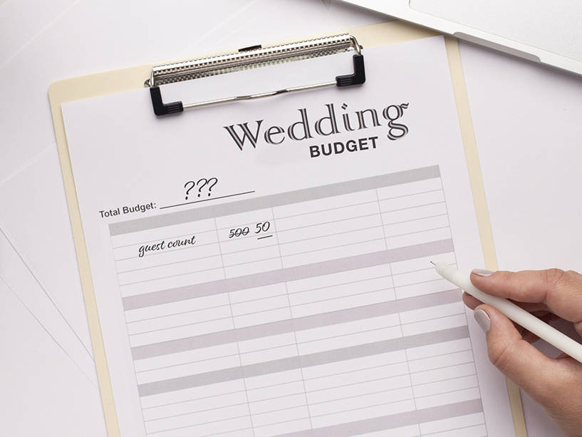 wedding budget