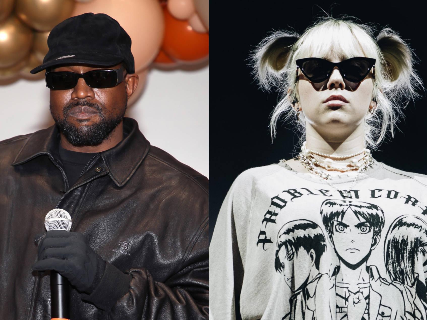 billie eilish kanye west