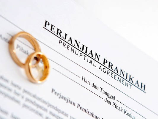 perjanjian pra-nikah